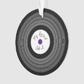 レコード デザインバナー オーナメント (正面)