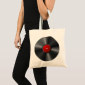 レコード トートバッグ (正面(商品))
