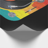 レコード・プレーヤー ラッピングペーパー (角)