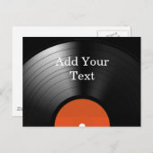 レコード ポストカード (正面/裏面)