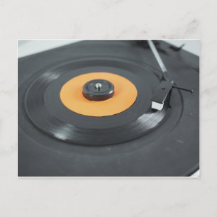 レコード ポストカード