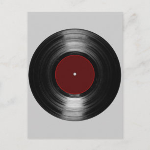 レコード ポストカード
