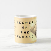 レコード·マグのキーパー コーヒーマグカップ (中央)