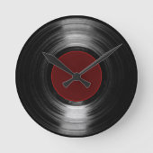 レコード ラウンド壁時計 (正面)