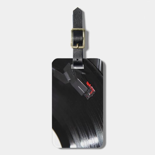レコード ラゲッジタグ (正面縦)
