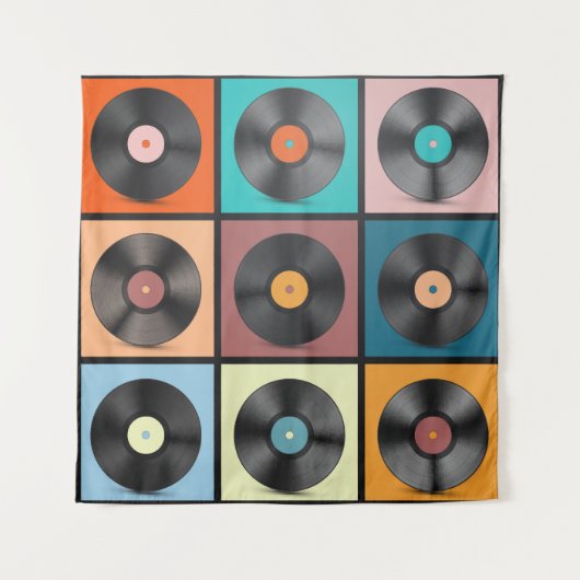 レコード:レトロLPセット。 タペストリー (正面)