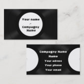 レコード 名刺 (正面/裏面)