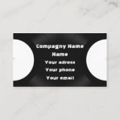 レコード 名刺 (裏面)