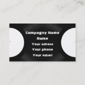 レコード 名刺 (裏面)