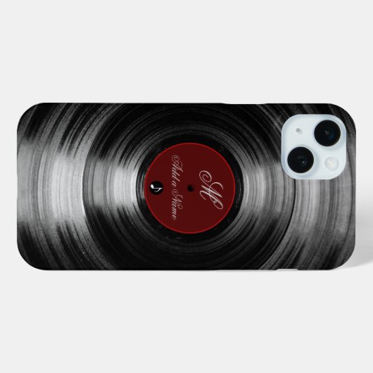 レコード Case-Mate iPhoneケース (裏面 (横))