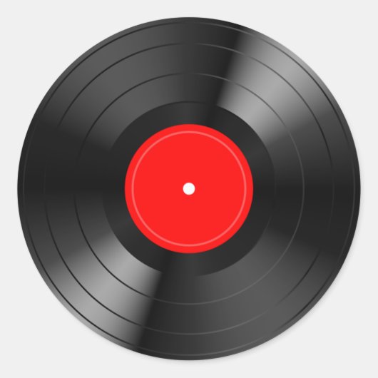 レコード_LP ラウンドシール (正面)