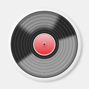レコードL.P. Retro Magnet マグネット