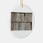 レコードVinyl Albums Record Collection Shelf セラミックオーナメント (右)