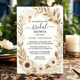 レコーヒイタリアンーソレントカジュアルブライダルシャワー 招待状