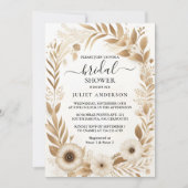 レコーヒイタリアンーソレントカジュアルブライダルシャワー 招待状 (正面)