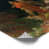 レコ湖の海岸 ポスター (角)