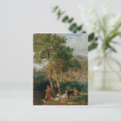 レコ湖の海岸 ポストカード (スタンド正面)