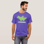 レゴサウルス恐竜ファミリーの女の子 Tシャツ (正面フル)