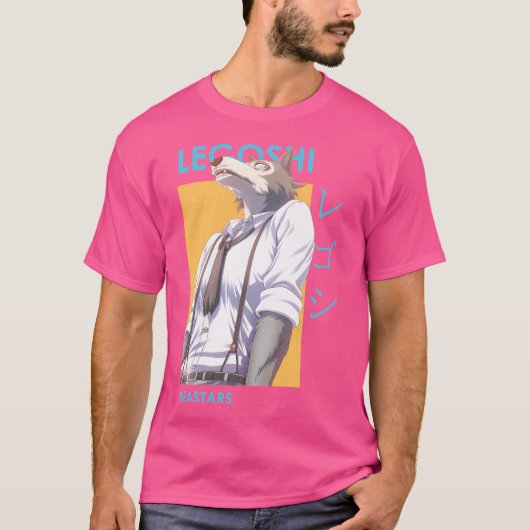 レゴシービースターズウルフカードアニメ Tシャツ (正面)