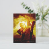 レゴラスグリーンリーフ™射撃、 発砲矢印 ポストカード (スタンド正面)