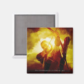 レゴラスグリーンリーフ™射撃、 発砲矢印 マグネット (正面/裏面)