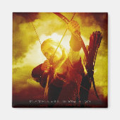 レゴラスグリーンリーフ™射撃、 発砲矢印 マグネット (正面)