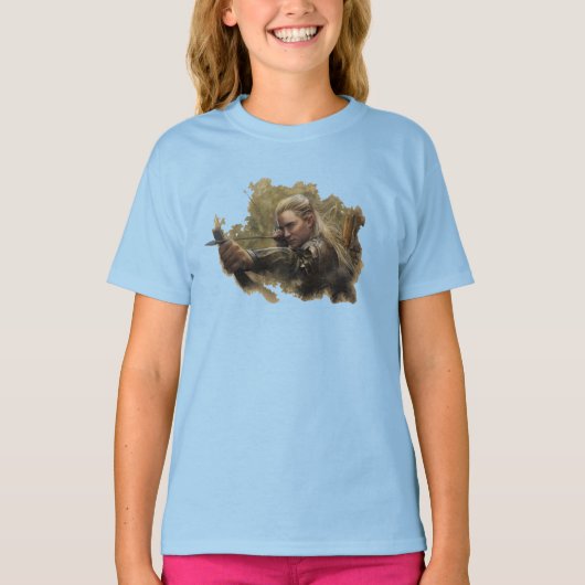 レゴラスGREENLEAF™スケッチ Tシャツ (正面)