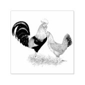 レゴーンズ生産茶色の鶏 セルフインキングスタンプ (デザイン)