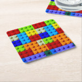 レゴ紙コースター スクエアペーパーコースター (アングル)