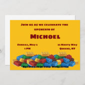 レゴ・アップシェリンの招待 招待状 (正面/裏面)