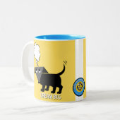 レゴ・ベルトの「ドリームビッグ」マグカップ ツートーンマグカップ (正面左)