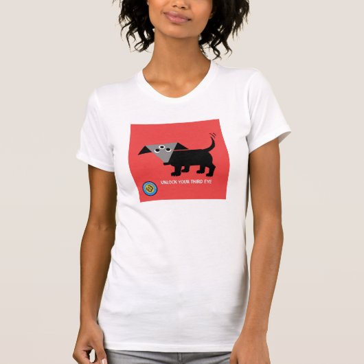 レゴ・ベルトの「三目の鍵を開けろ」 Tシャツ (正面)