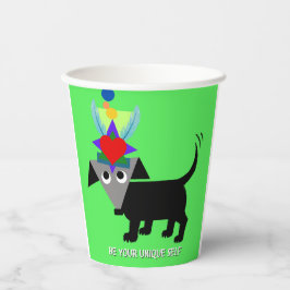 レゴ・ベルト、「自分ユニークでいなさい」 紙コップ