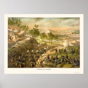 レサカの戦いクルツとアリソン1864 ポスター
