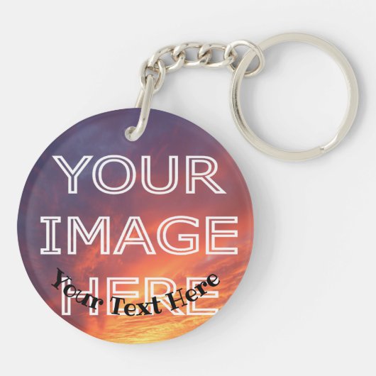 レザパーソナライズされたー3年記念ギフト キーホルダー (裏面)