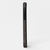レザフェイクーステモダンッチデザインマンズ Case-Mate iPhoneケース (裏面/左)