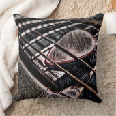 レザーのギター弦 クッション (ブランケット)