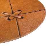 レザーのテクスチャ、自然のセルバージ詳細。 カッティングボード (角)