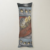 レザーの時間の歯車 ボディピロー (裏面 (縦))