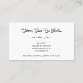 レザーの背景テクスチャ 名刺 (裏面)