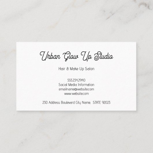 レザーの背景テクスチャ 名刺 (裏面)