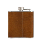 レザーアイアンケルト犬 フラスク (裏面)