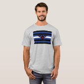 レザーイーグルプライドフラッグ Tシャツ (正面フル)