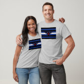 レザーイーグルプライドフラッグ Tシャツ (ユニセックス)