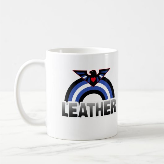 レザーイーグルプライド コーヒーマグカップ (左)
