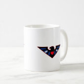 レザーイーグルプライド コーヒーマグカップ (正面右)