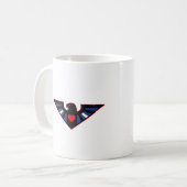 レザーイーグルプライド コーヒーマグカップ (正面左)