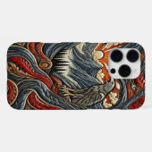 レザーイーグルマスターピース iPhoneケース (裏面横)
