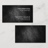 レザーエフェクトシモダンック魅力的名刺 名刺 (正面/裏面)
