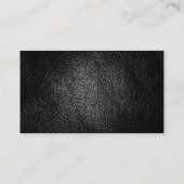 レザーエフェクトシモダンック魅力的名刺 名刺 (裏面)